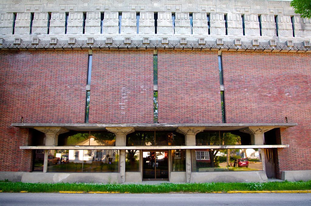 View of Albert D. German Warehouse entrance
