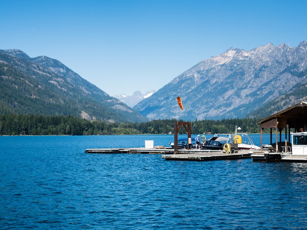 A dock at Stehekin
