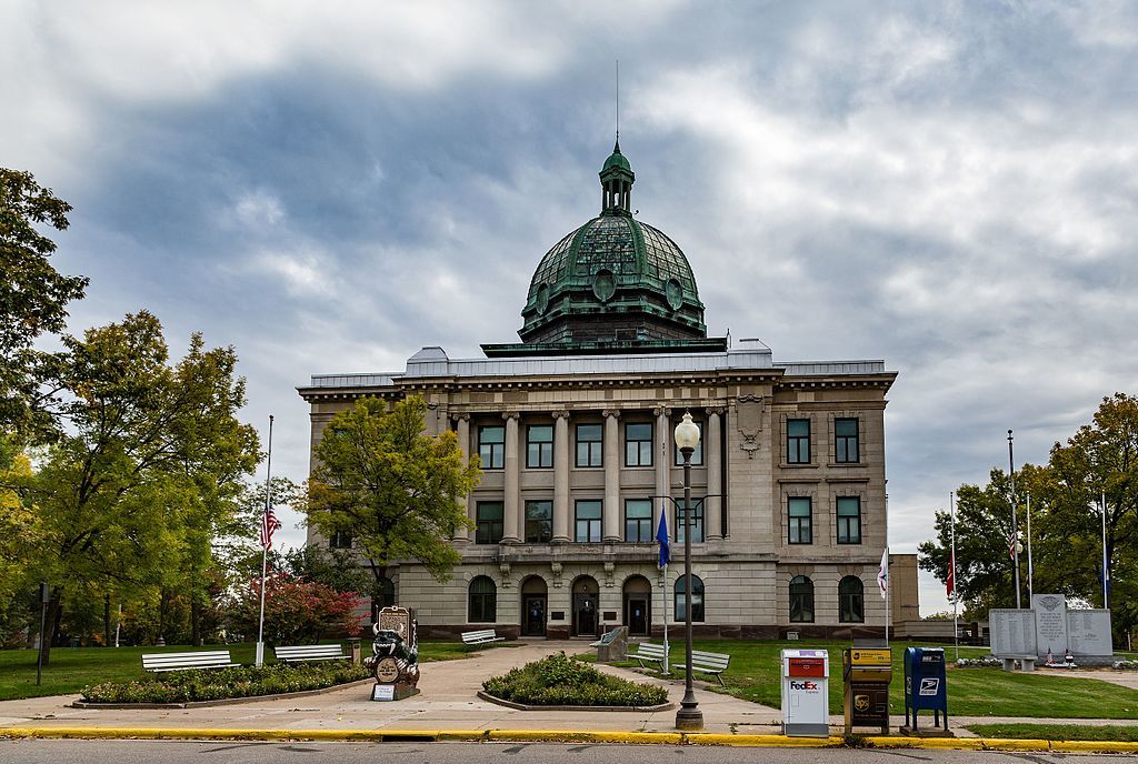 Exterior of the Oneida County Courthouse