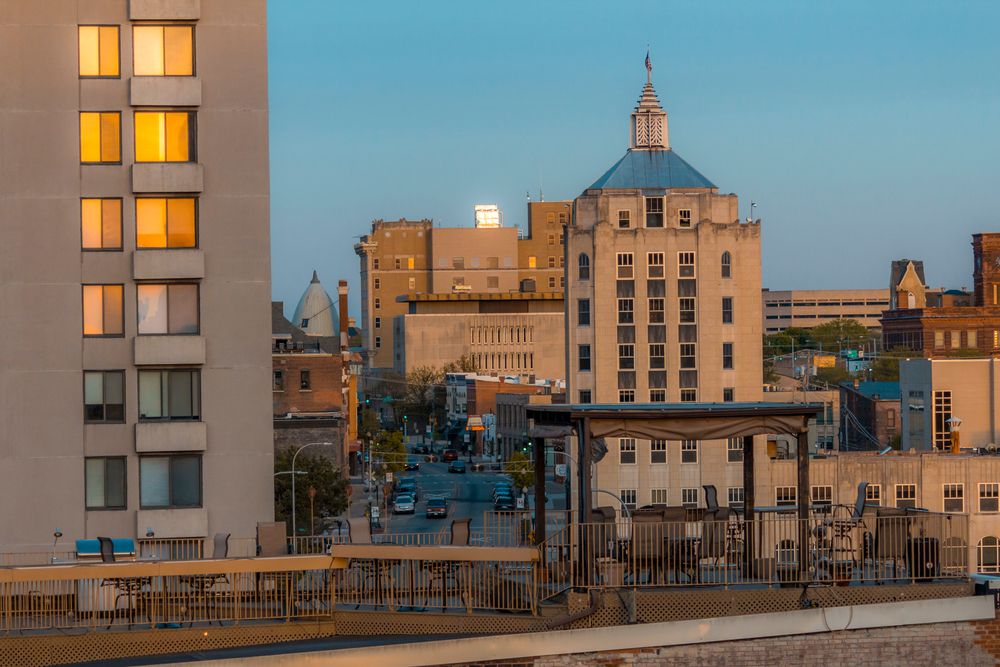 Buildings at Downtown Rockford