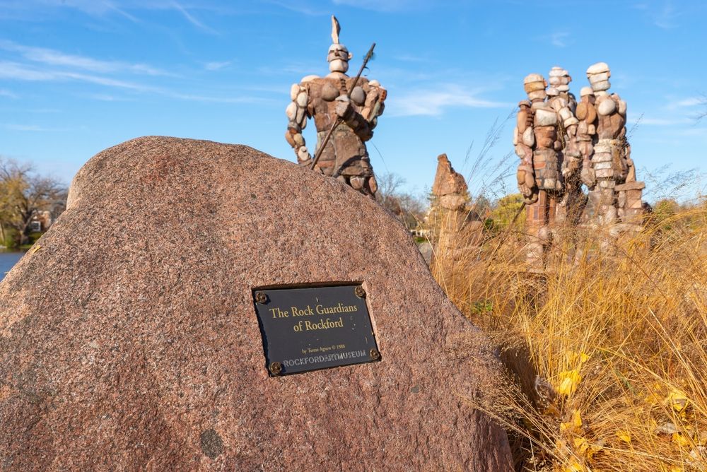 Marker of the Rock Men Guardians
