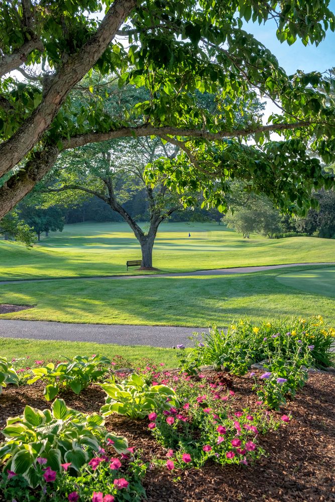 Beautiful landscape of Meadow Brook Golf Club