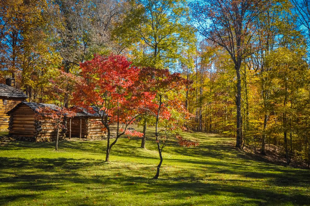 The grounds of Explore Park