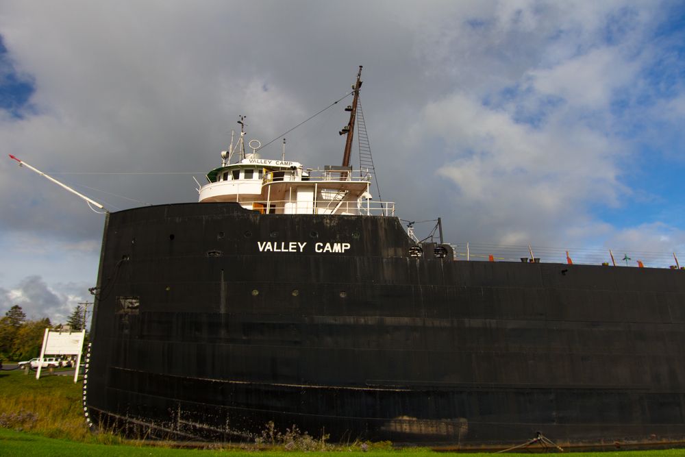 Side exterior of Museum Ship Valley Camp