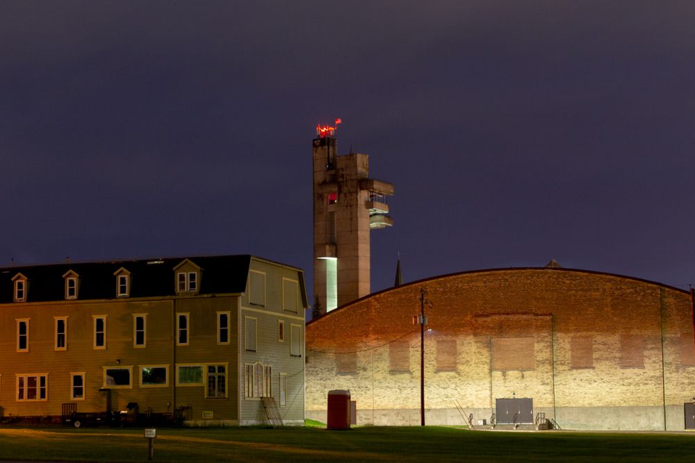 Night view of Tower of History