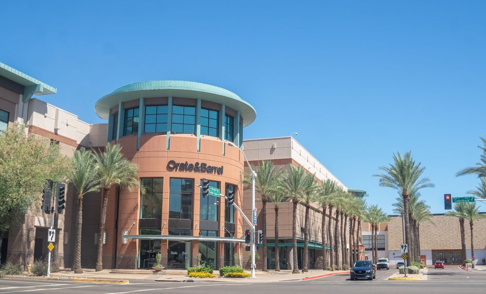 Exterior of Scottsdale Fashion Square