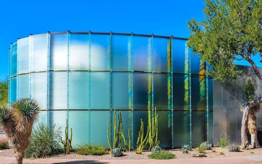 Exterior of the Scottsdale Museum of Contemporary Art