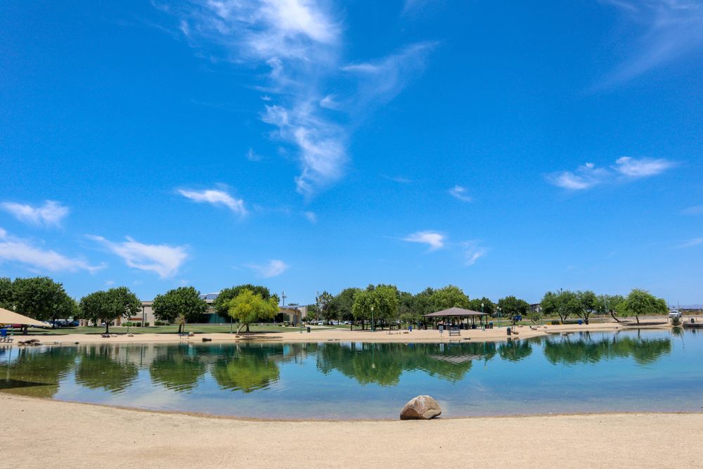 Community fishing water at Surprise Community Park