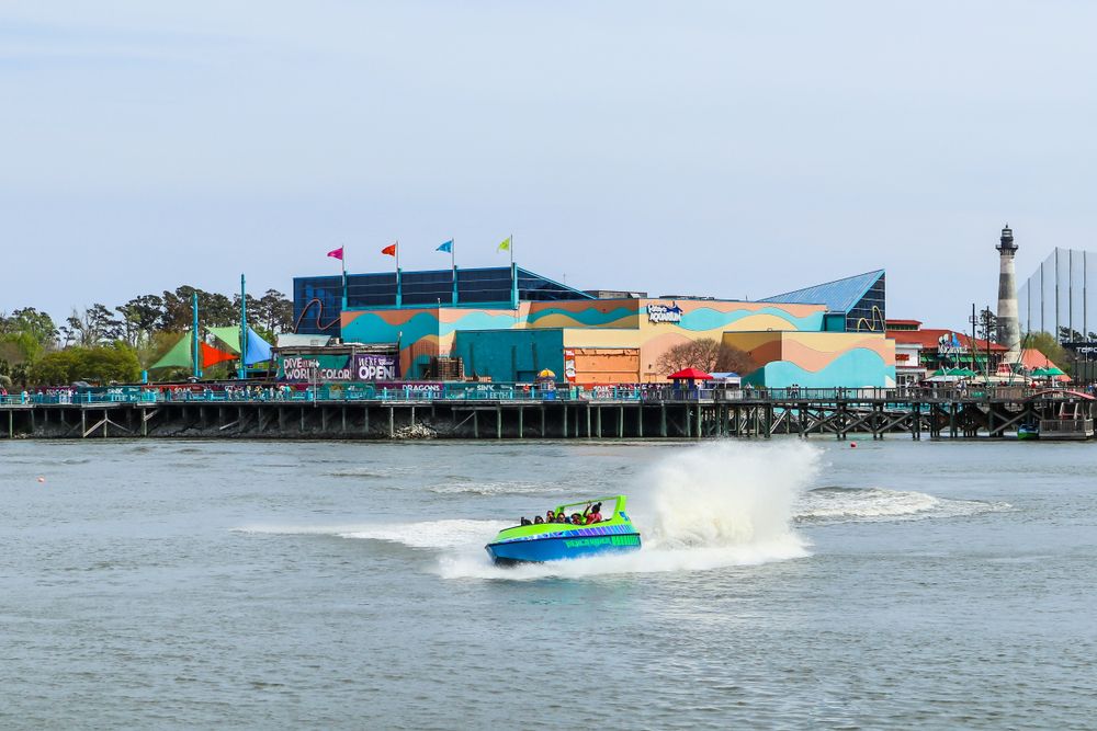 Exterior of the Ripley’s Aquarium of Myrtle Beach
