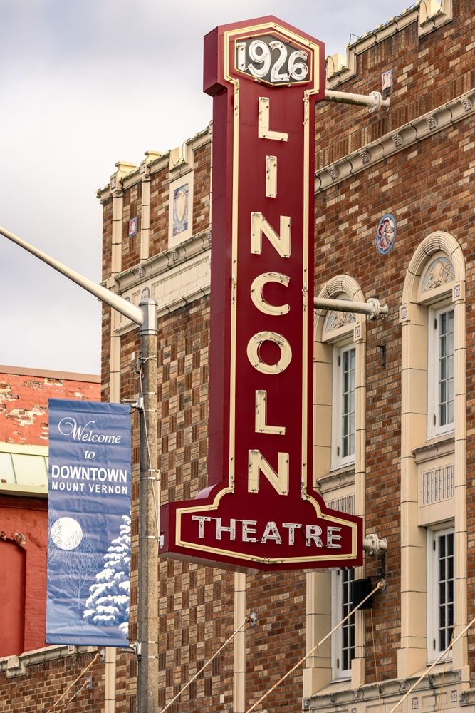 Signage of the Lincoln Theatre
