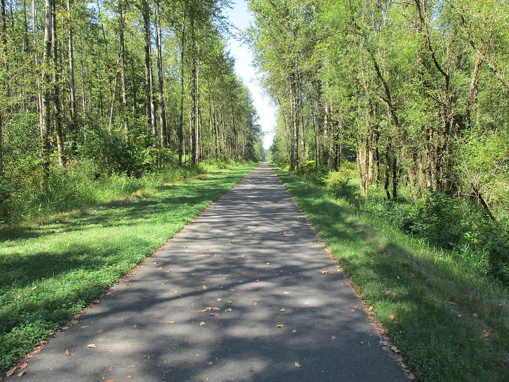 Daytime view of Snohomish County Centennial Trail