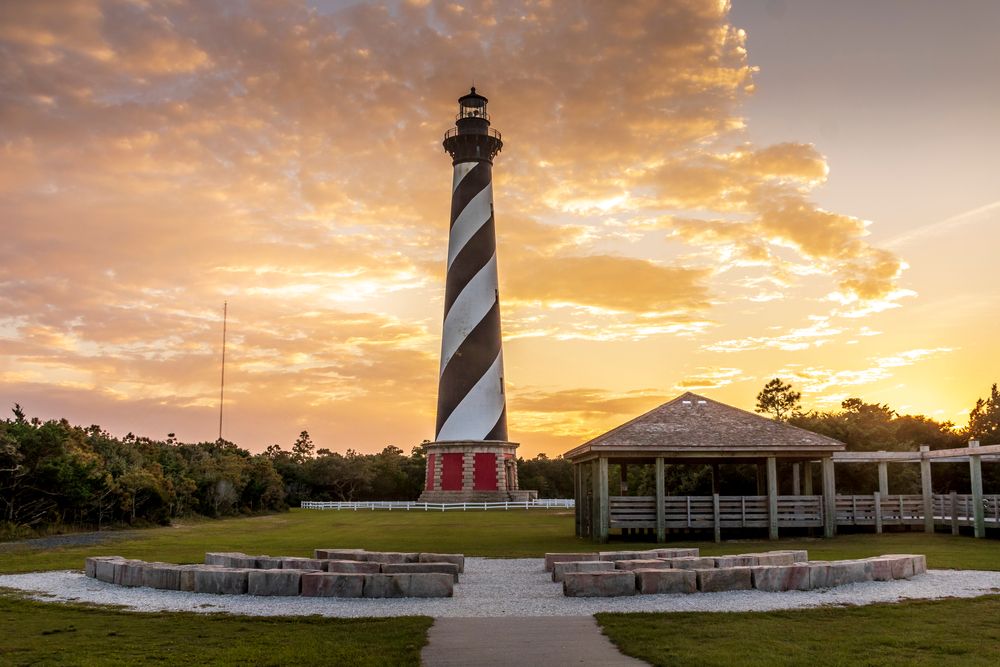 View of Cape Hatteras Lighthouse