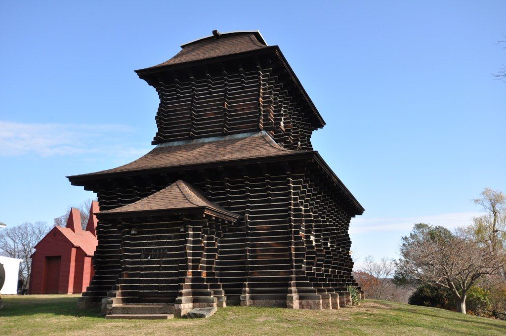 A building at Boothe Memorial Park and Museum