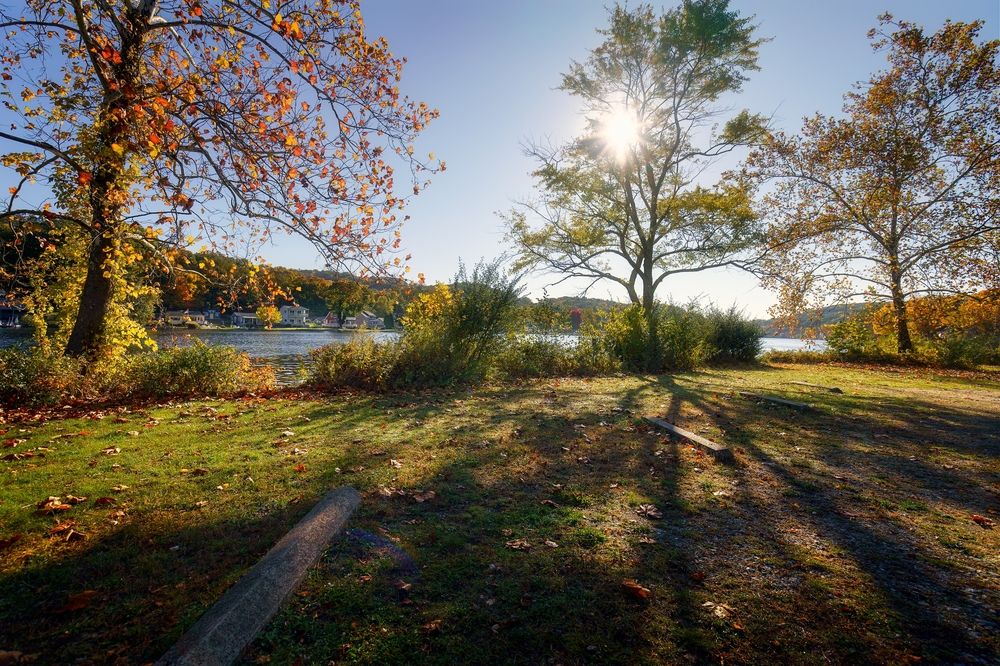 The grounds of Indian Well State Park