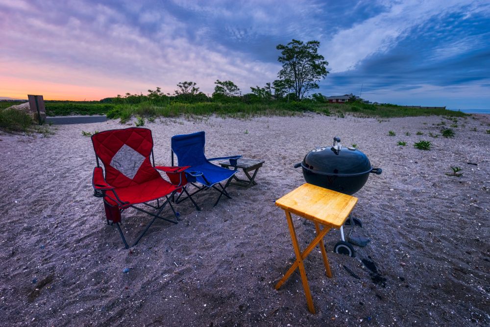 Barbecue at Long Beach