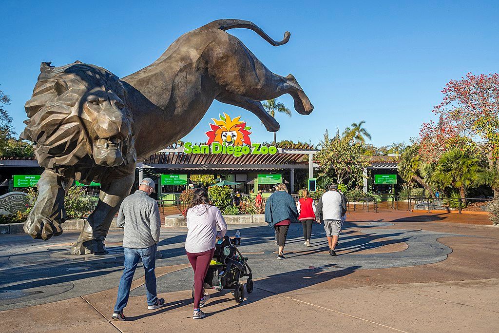 Entrance to San Diego Zoo Safari Park