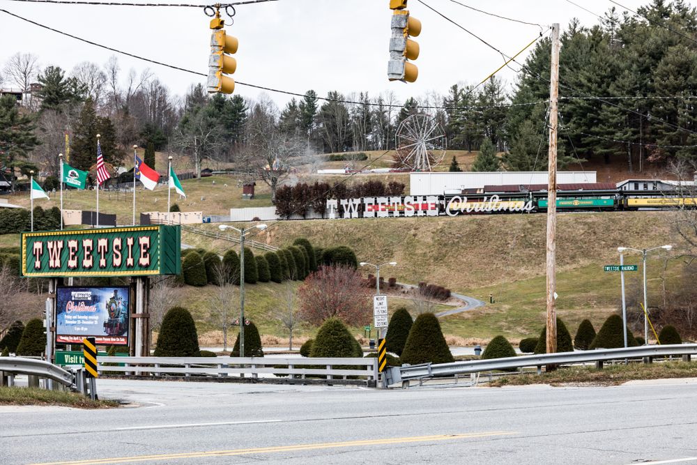Exterior of Tweetsie Railroad