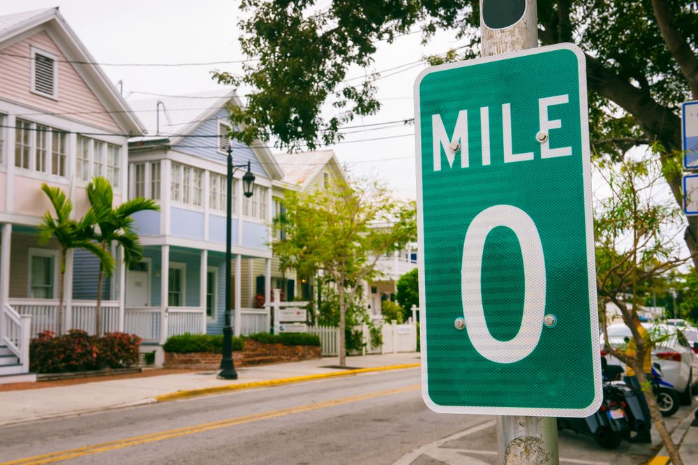 Mile Marker 0 in Key West