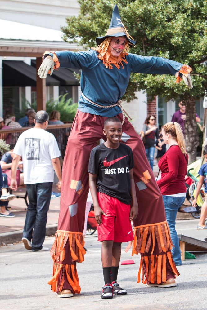 One of the Scarecrows at Scarecrow Harvest Festival
