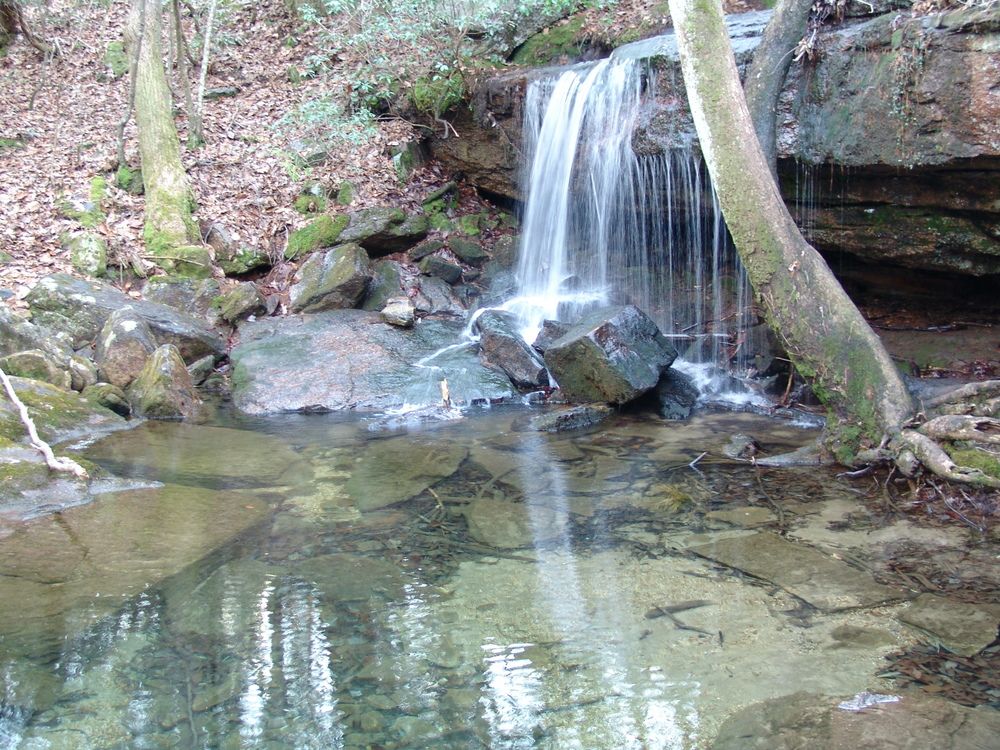 Falls in DeSoto State Park