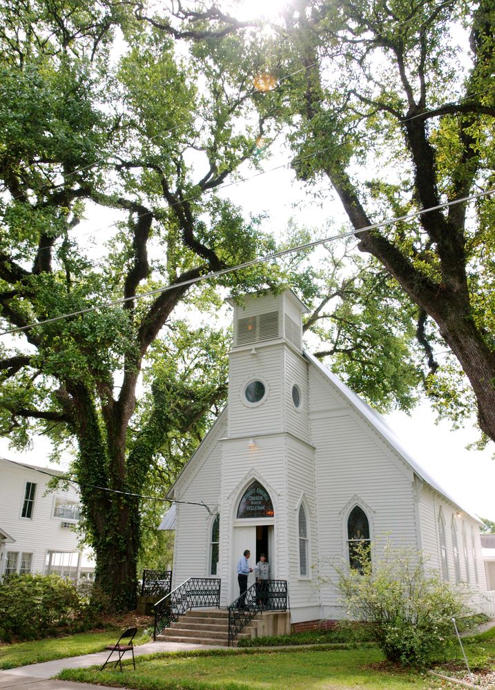 Exterior of the United Methodist Church
