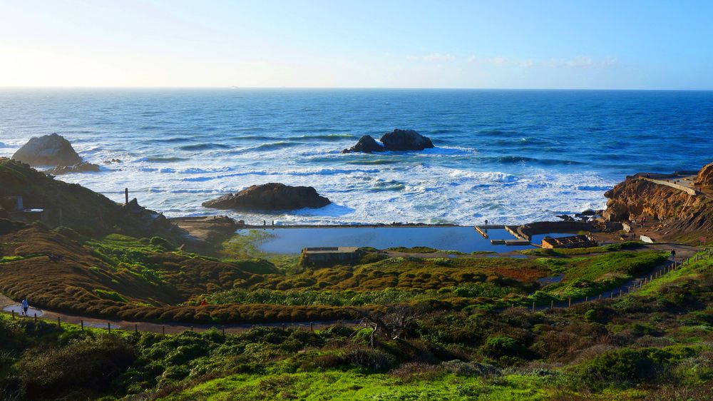 Scenic view of Lands End