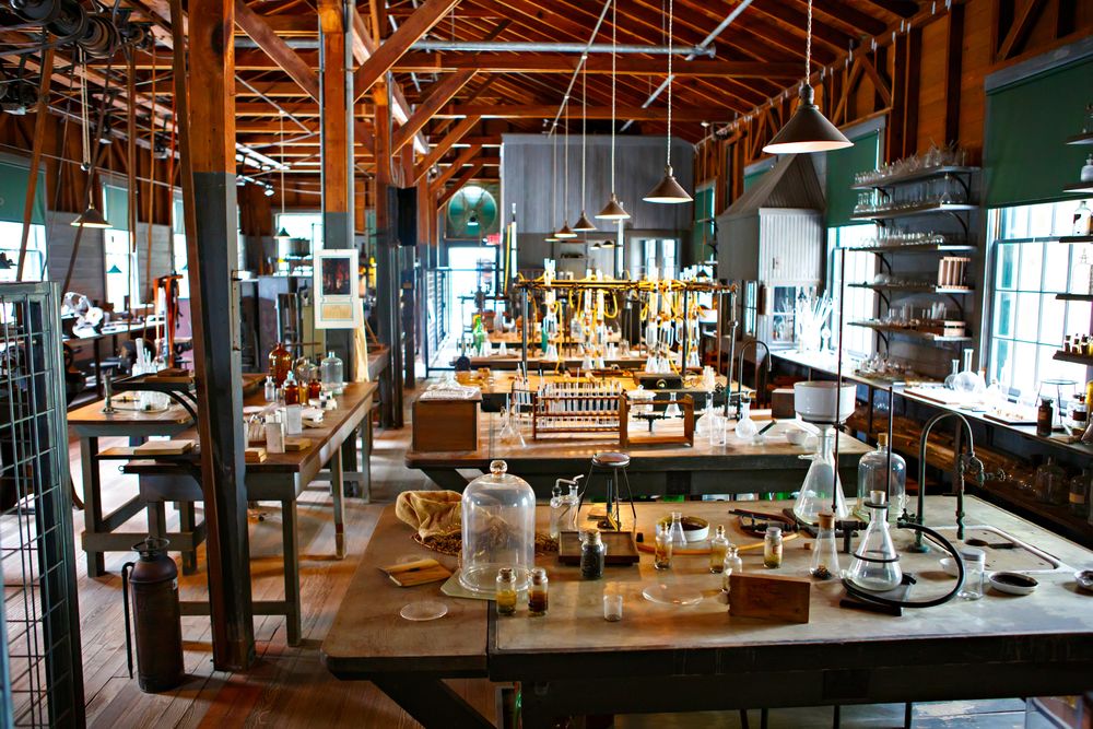 Research lab at Edison and Ford Winter Estates