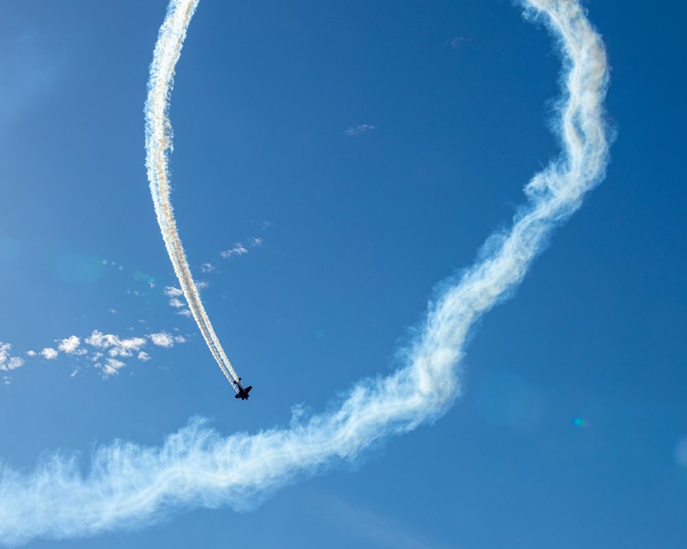 View of the Stuart Airshow