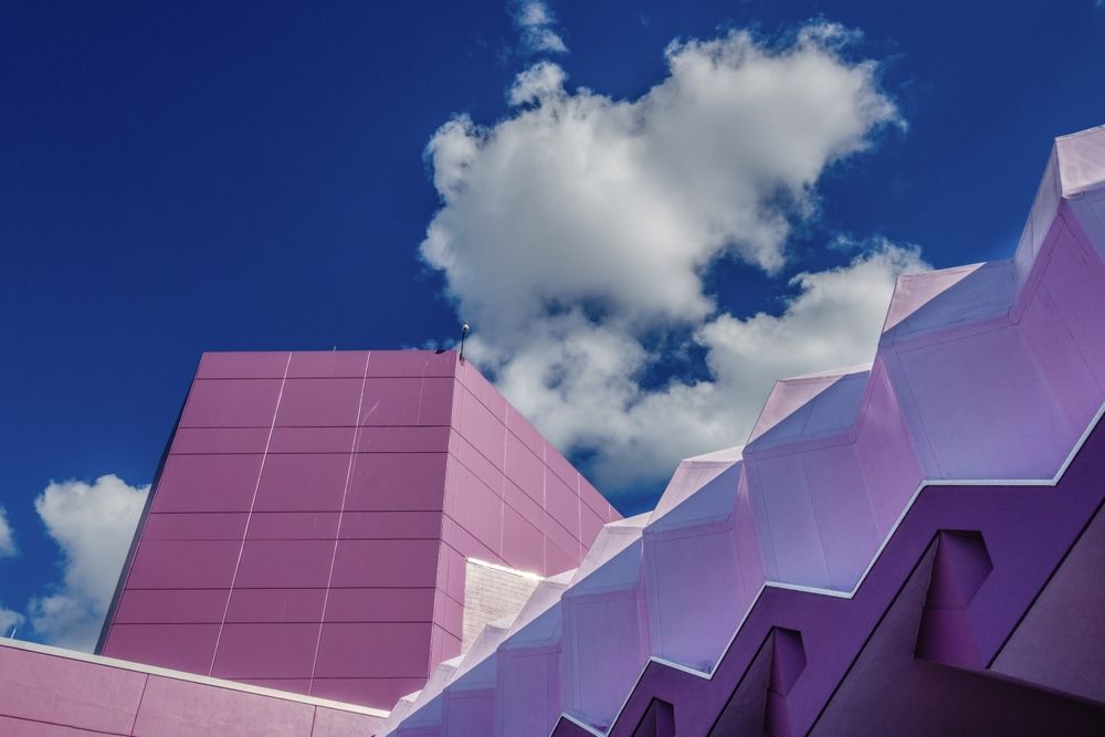 Van Wezel Performing Arts Hall's roof details