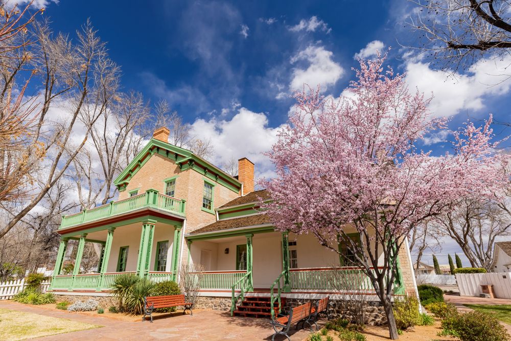 Exterior of Brigham Young Winter House