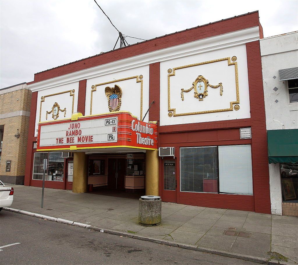 Exterior of Columbia Theatre
