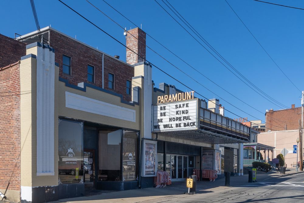 Outside View of Paramount Theatre