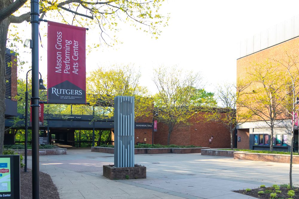 View of Mason Gross Performing Arts Center