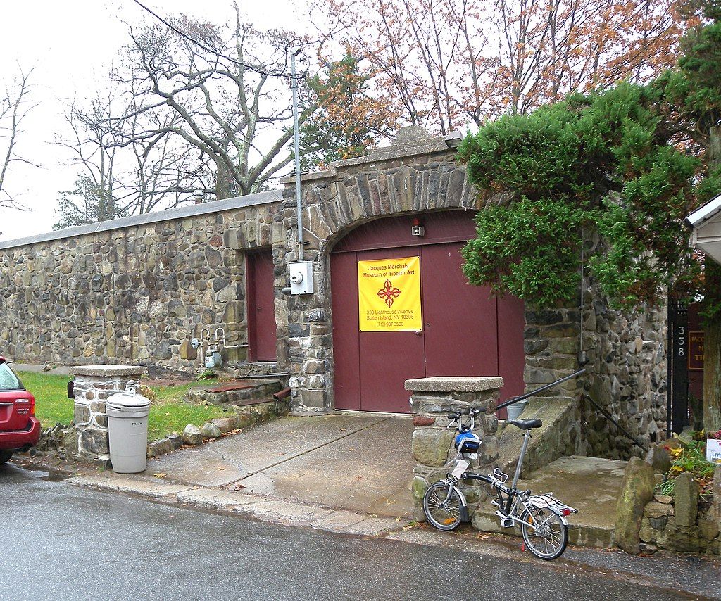 Exterior of Jacques Marchais Museum of Tibetan Art