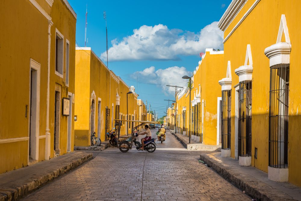 View of Izamal, Mexico