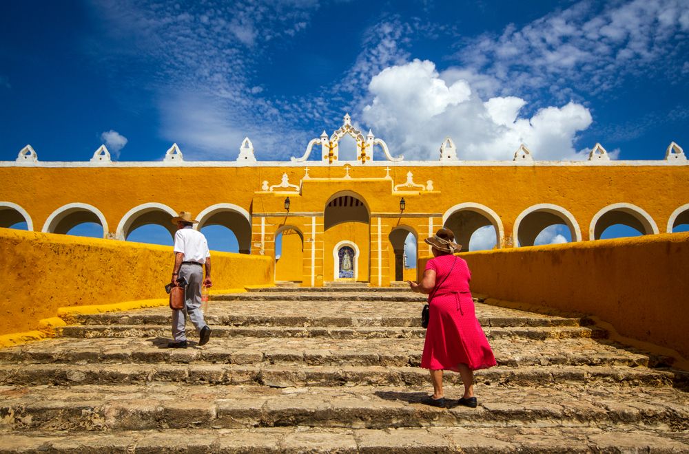 View of Izamal, Mexico