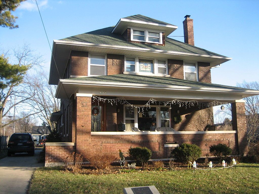 Mr. Pumpkin house at Sycamore Historic District