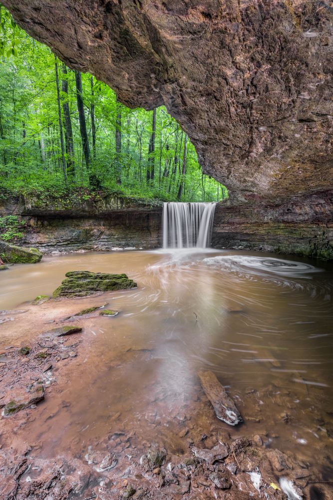 Waterfall at Muscatatuck County Park