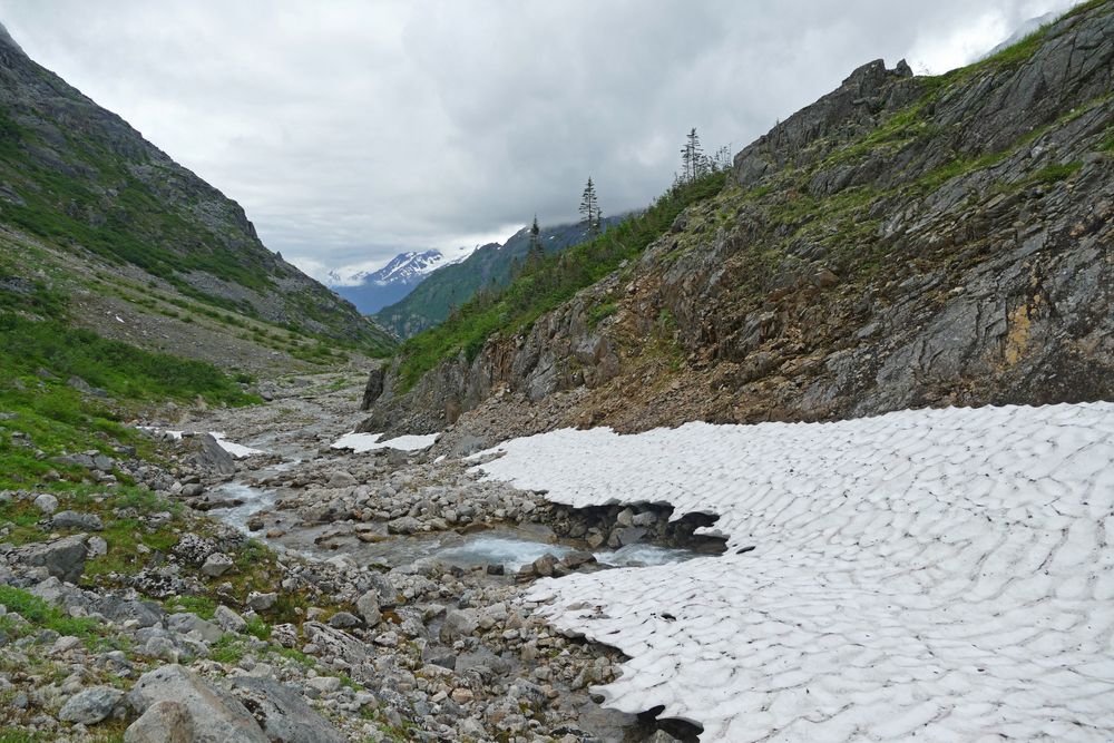 Rocky trail at Klondike Gold Rush National Historic Park