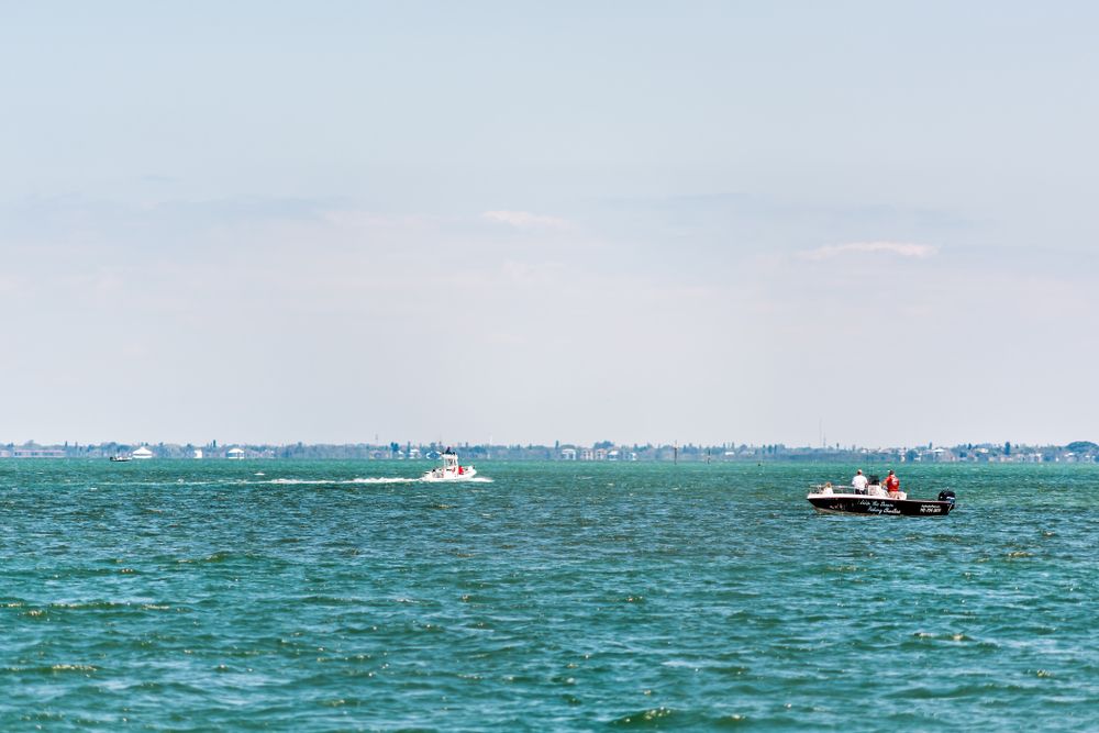 Boats on the waters of Sarasota