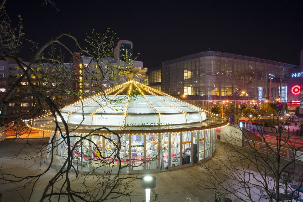 Carousel at the Children’s Creativity Museum