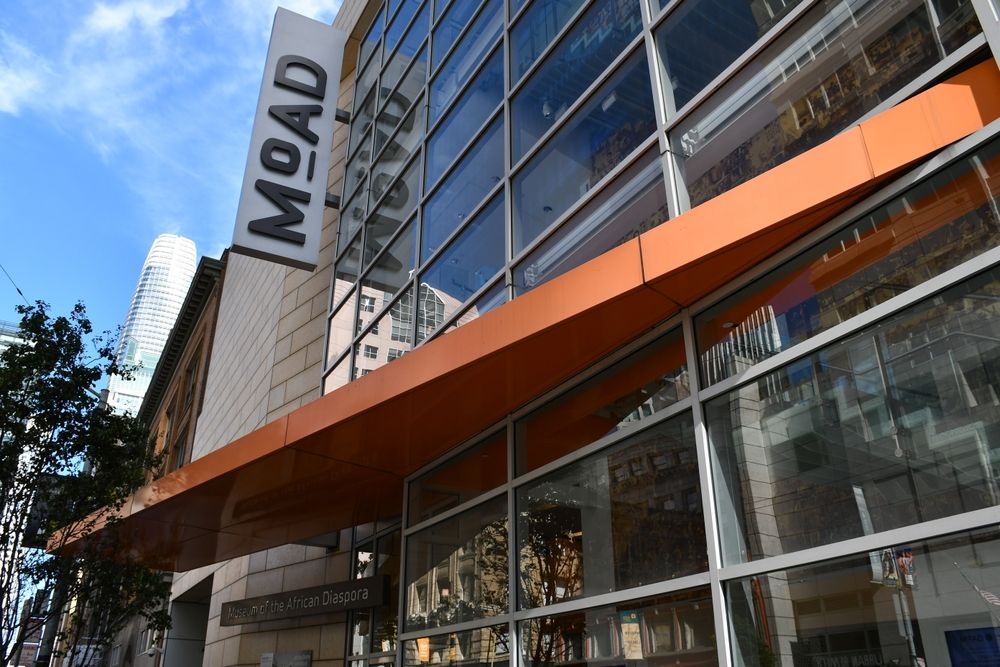 Exterior of the Museum of the African Diaspora
