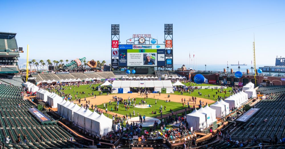 Interior of Oracle Park