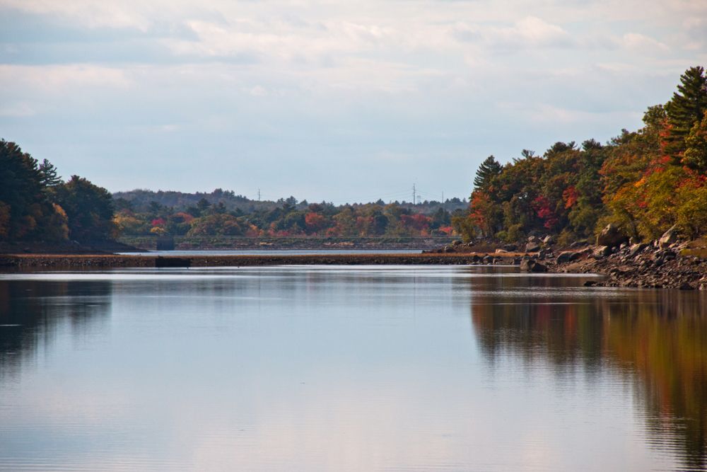 The waters of Breakheart Reservation