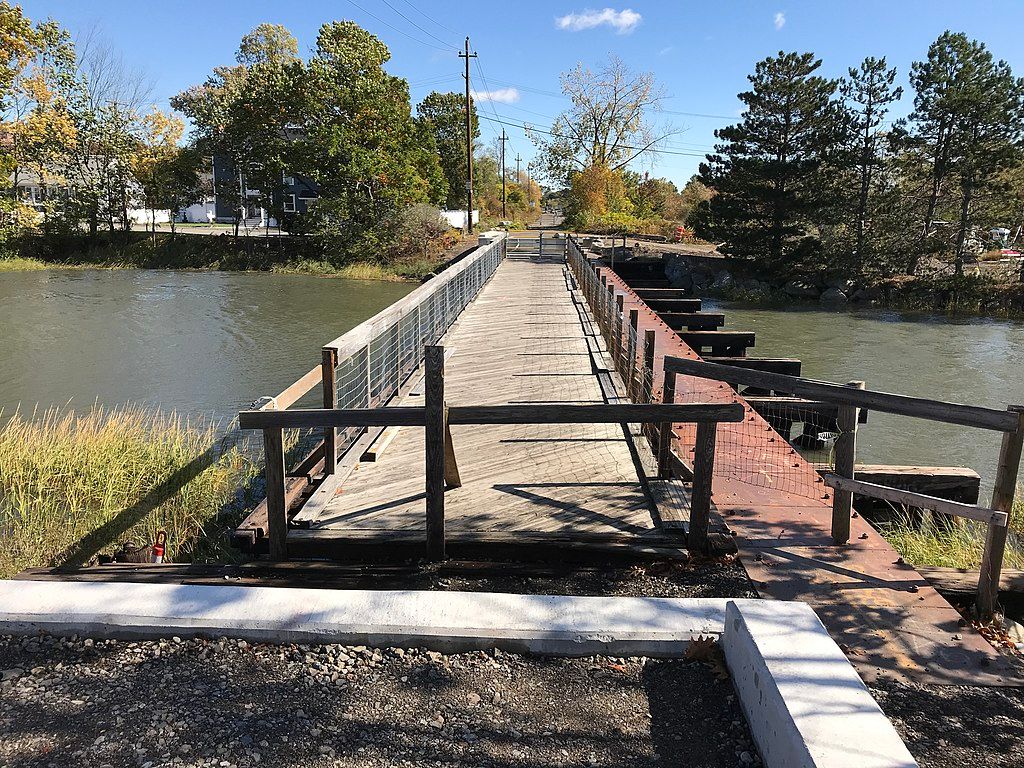 Wooden bridge along Northern Strand Community Trail