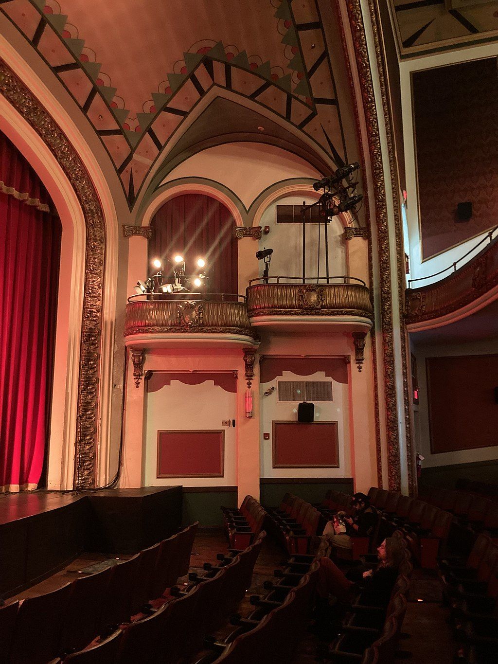 Interior of the Historic Somerville Theatre