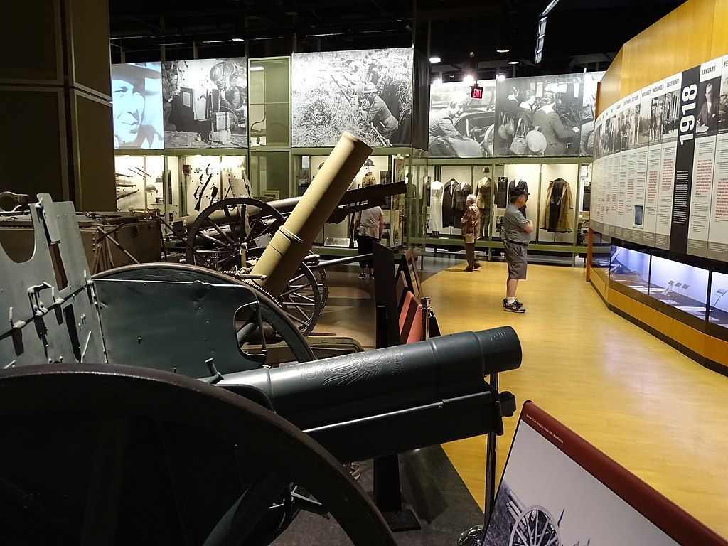 Exhibits in National World War I Museum and Memorial