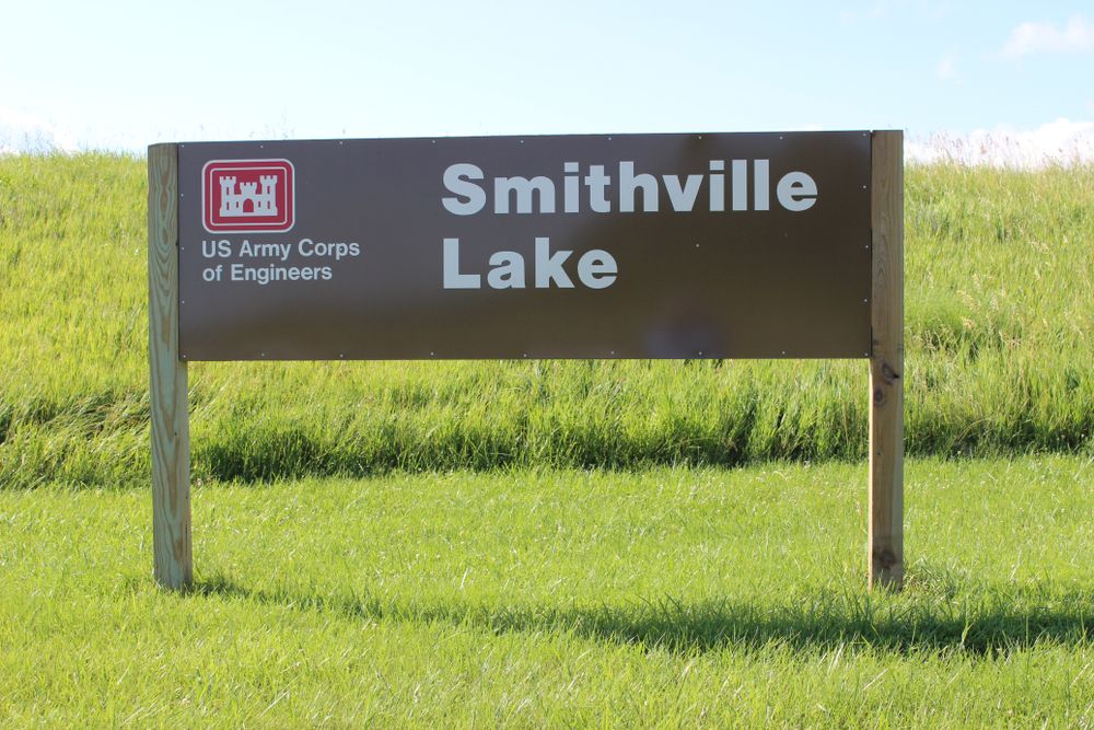 Signage of Smithville Lake