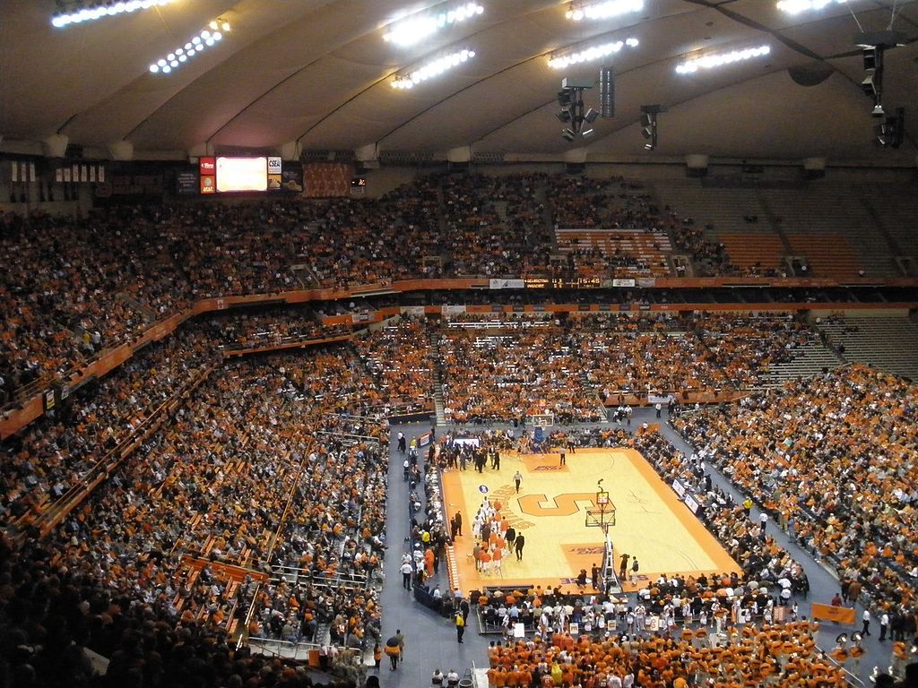 Interior of the Carrier Dome