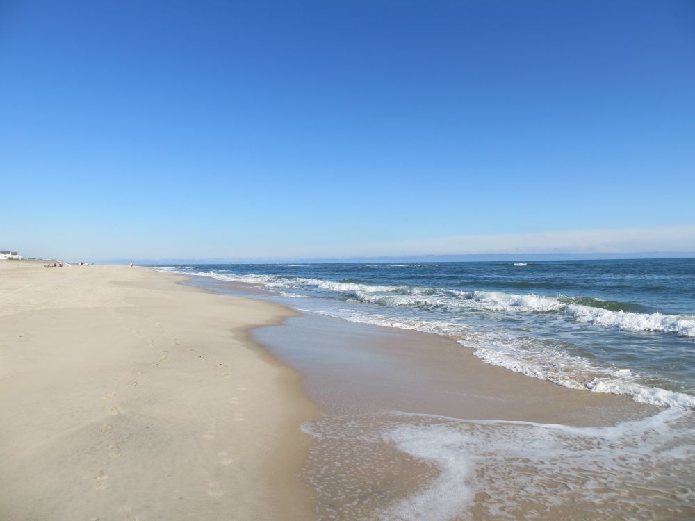 Daytime view of Cooper's Beach